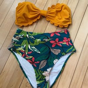 Cupshe small high waist bikini